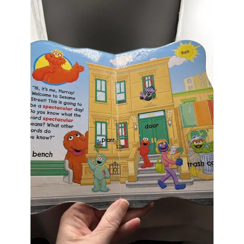 Sesame Street Murray's First Book of Words Big Bird’s First Book‎ Of Letters Lot
